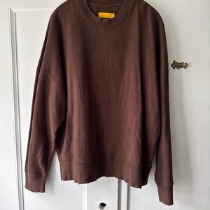 Men's Brown Crewneck Sweater